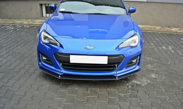RACING дифузор переднього бампера Subaru BRZ рестайл фото