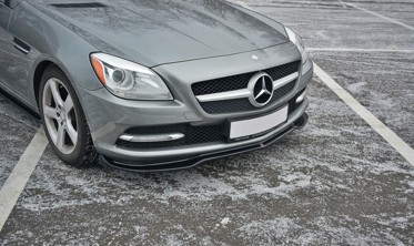 Тюнінгова накладка на передній бампер Mercedes SLK R172 верс.1 фото