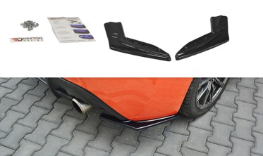 Бічні накладки на задній бампер Toyota GT86 рестайл фото
