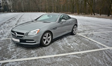Дифузори тюнінгові під пороги Mercedes SLK R172 фото