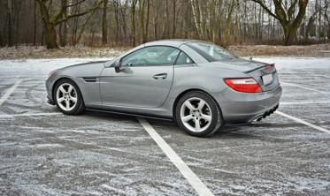 Дифузори тюнінгові під пороги Mercedes SLK R172 фото