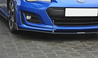Тюнінговий дифузор переднього бампера Subaru BRZ рестайл вер.3 фото