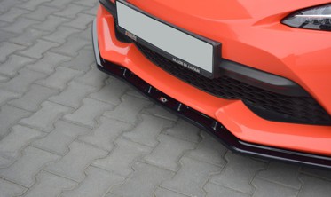 Тюнінговий спойлер під передній бампер Toyota GT86 рестайлінг фото