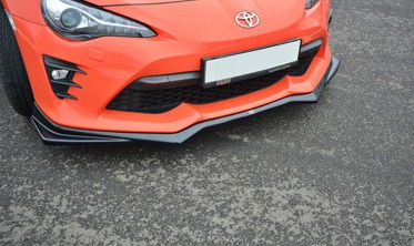 Тюнінг накладок на передній бампер Toyota GT86 рестайл вар.2 фото
