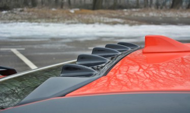 Накладка с ребрами на заднее стекло Subaru BRZ / Toyota GT86 рест. фото