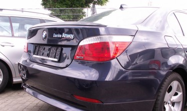 Спойлер кришки багажника BMW E60 М5 фото