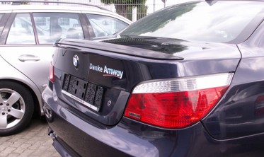 Спойлер кришки багажника BMW E60 М5 фото