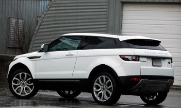 листва (накладка) на задний бампер Range Rover Evoque фото