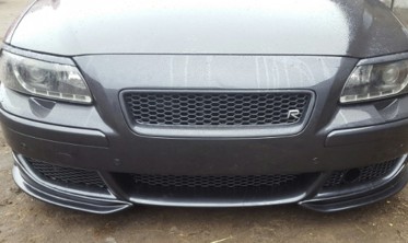 Ннакладки на передние фары Volvo S60 / V70 / XC70 вариант 2 фото