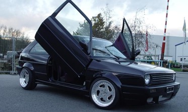 Бедлук верхній (накладка на фари) VW Golf II 2 фари фото
