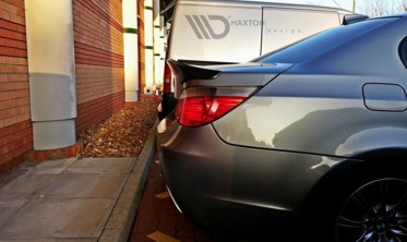 Спойлер багажника BMW E60 фото