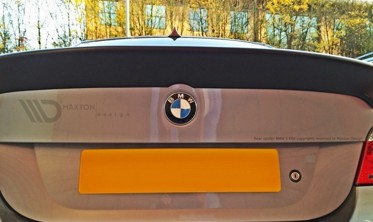 Спойлер багажника BMW E60 фото