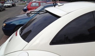 Спойлер козирок над заднім склом VW New Beetle фото
