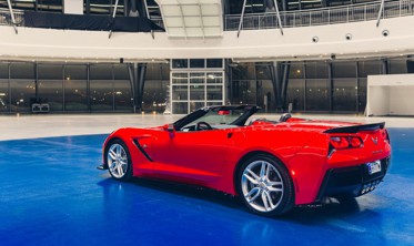 Боковые диффузоры заднего бампера Chevrolet Corvette C7 фото