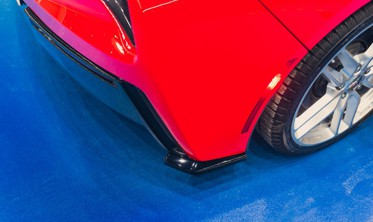 Боковые диффузоры заднего бампера Chevrolet Corvette C7 фото