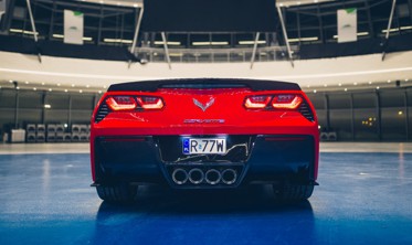 Боковые диффузоры заднего бампера Chevrolet Corvette C7 фото