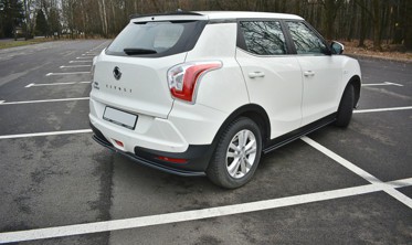 Накладка тюнінгова для заднього бампера Ssangyong Tivoli фото