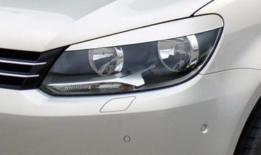 реснички (накладки на фары) Volkswagen Touran II / Caddy фото