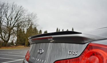 Накладка спойлера багажника Infiniti G35 Coupe фото