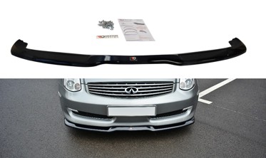 Тюнинговый диффузор под передний бампер Infiniti G35 Coupe вер.1 фото