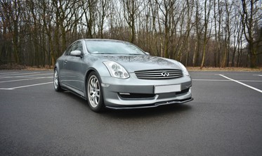 Тюнинговый диффузор под передний бампер Infiniti G35 Coupe вер.1 фото