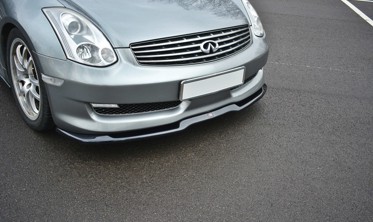 Тюнинговый диффузор под передний бампер Infiniti G35 Coupe вер.1 фото
