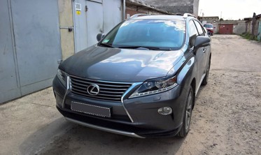Накладки на фари Lexus RX III-покоління фото