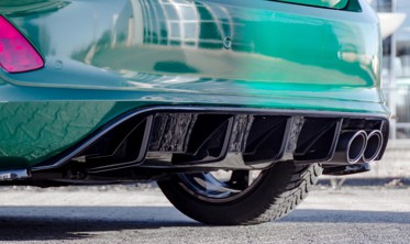Накладка заднего бампера Ford Fiesta MK8 версия ST фото