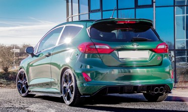Накладка заднего бампера Ford Fiesta MK8 версия ST фото