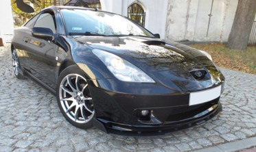 Тюнінговий дифузор переднього бампера Toyota Celica T23 дорест. фото