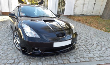 Тюнінговий дифузор переднього бампера Toyota Celica T23 дорест. фото