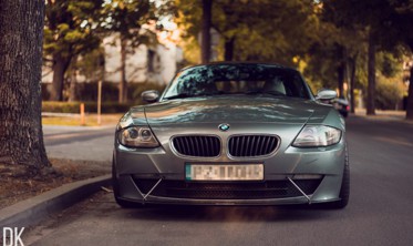 Тюнинговый диффузор RACING переднего бампера BMW Z4 Coupe E86 фото