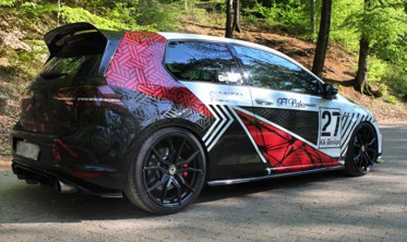 Накладки под пороги VW Golf VII GTI Clubsport  фото