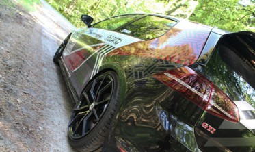 Накладки под пороги VW Golf VII GTI Clubsport  фото