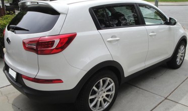 Спойлер багажника KIA SPORTAGE фото
