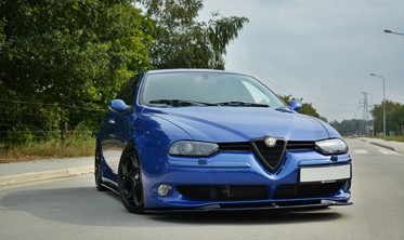 Тюнінговий дифузор переднього бампера Alfa Romeo 156 GTA фото