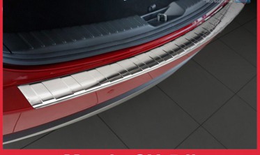 Защитная накладка на бампер с загибом MAZDA CX-5 II фото
