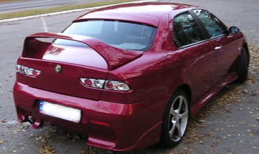 бленда (накладка на скло) Alfa Romeo 156 фото