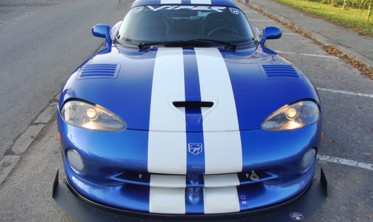 Диффузор переднего бампера Dodge Viper GTS фото