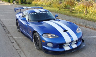 Диффузор переднего бампера Dodge Viper GTS фото