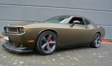 Hybrid дифузор переднього бампера Dodge Challenger MK3 SRT8 дорестайл фото