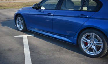 Дифузори під бічні пороги BMW 3 F30 M-Sport РЕСТАЙЛ. фото