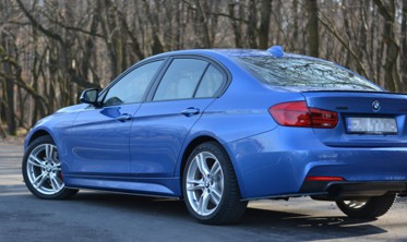 Дифузори під бічні пороги BMW 3 F30 M-Sport РЕСТАЙЛ. фото