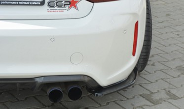 Тюнінгові накладки заднього бампера BMW M2 F87 купе фото