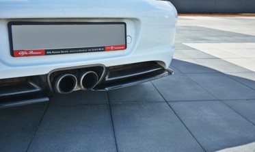 Бічні дифузори заднього бампера Porsche Cayman S 987C фото