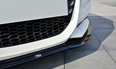 Диффузор передний для бампер Honda CR-Z версия 1 фото