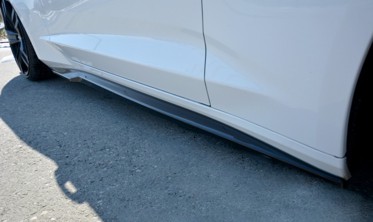 Листвы на боковые пороги Chevrolet Camaro 6 2SS COUPE фото