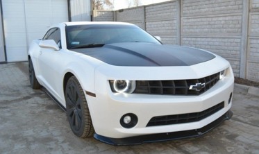 Накладка переднего бампера Chevrolet Camaro 5  фото