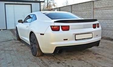 Боковые диффузоры заднего бампера Chevrolet Camaro V SS версия EU, US  фото