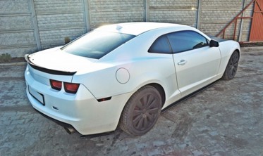 Боковые диффузоры заднего бампера Chevrolet Camaro V SS версия EU, US  фото